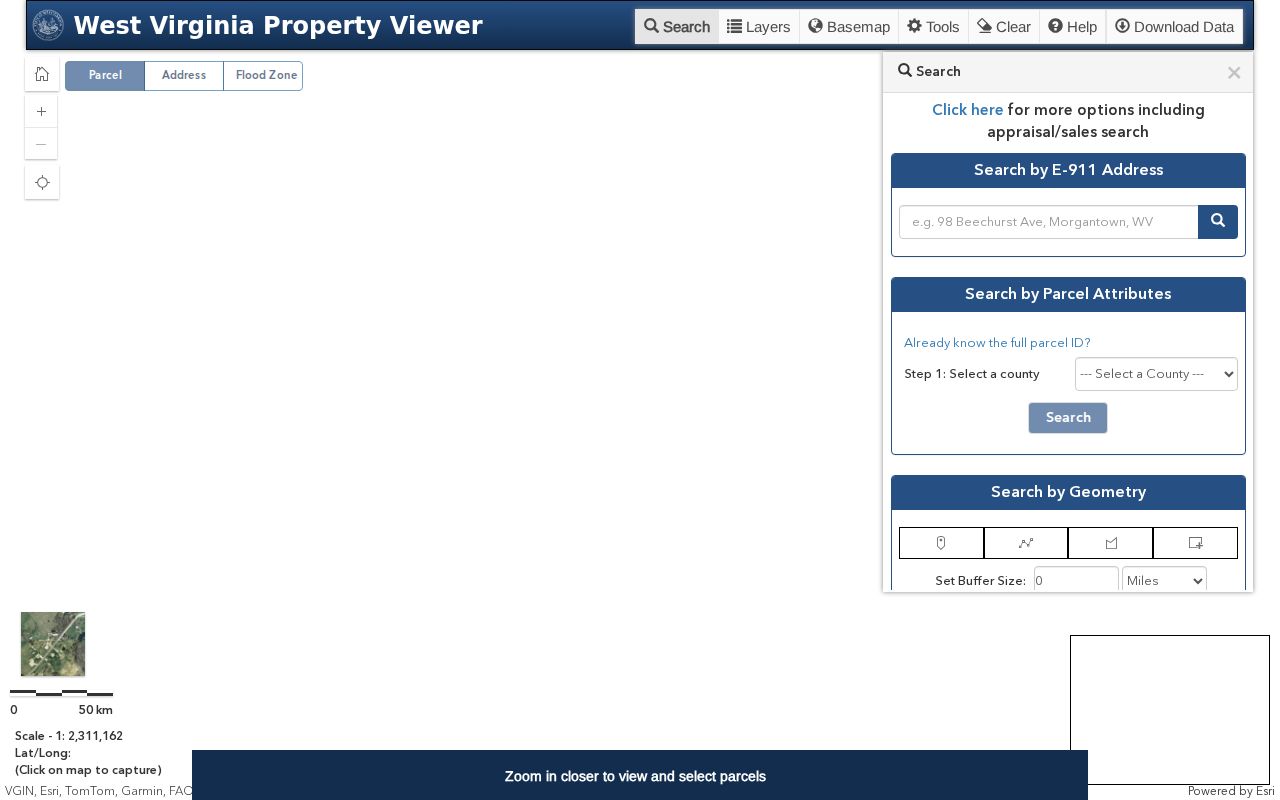 Mason County property viewer map and parcel search tools